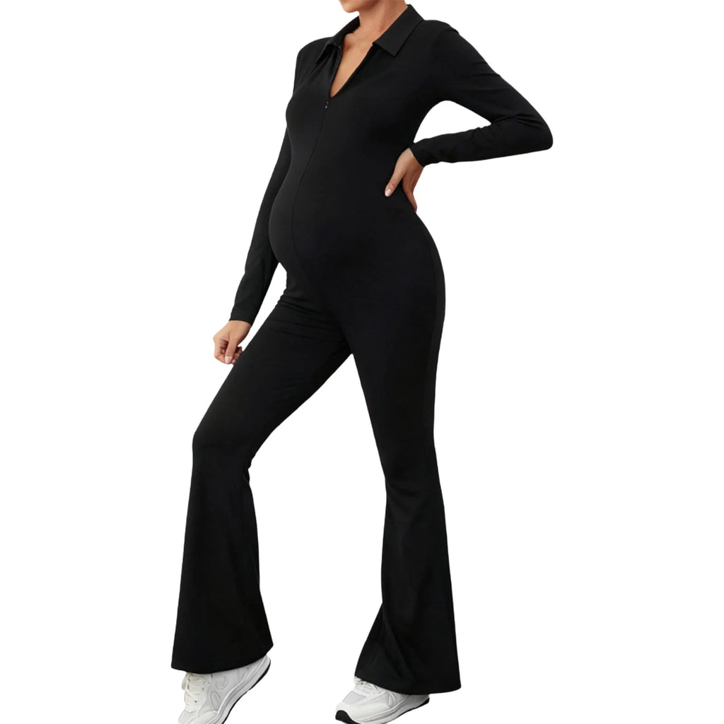 Seamless Ankle Length Maternity Bodysuit
